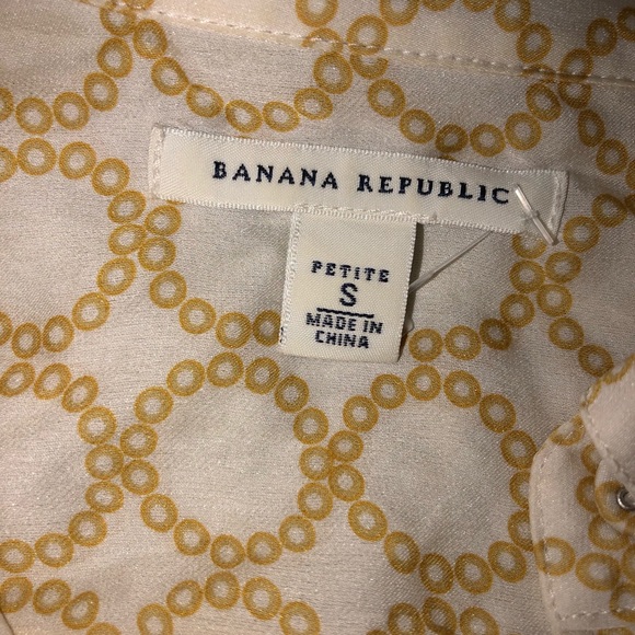 Banana republic button blouse - Picture 1 of 4